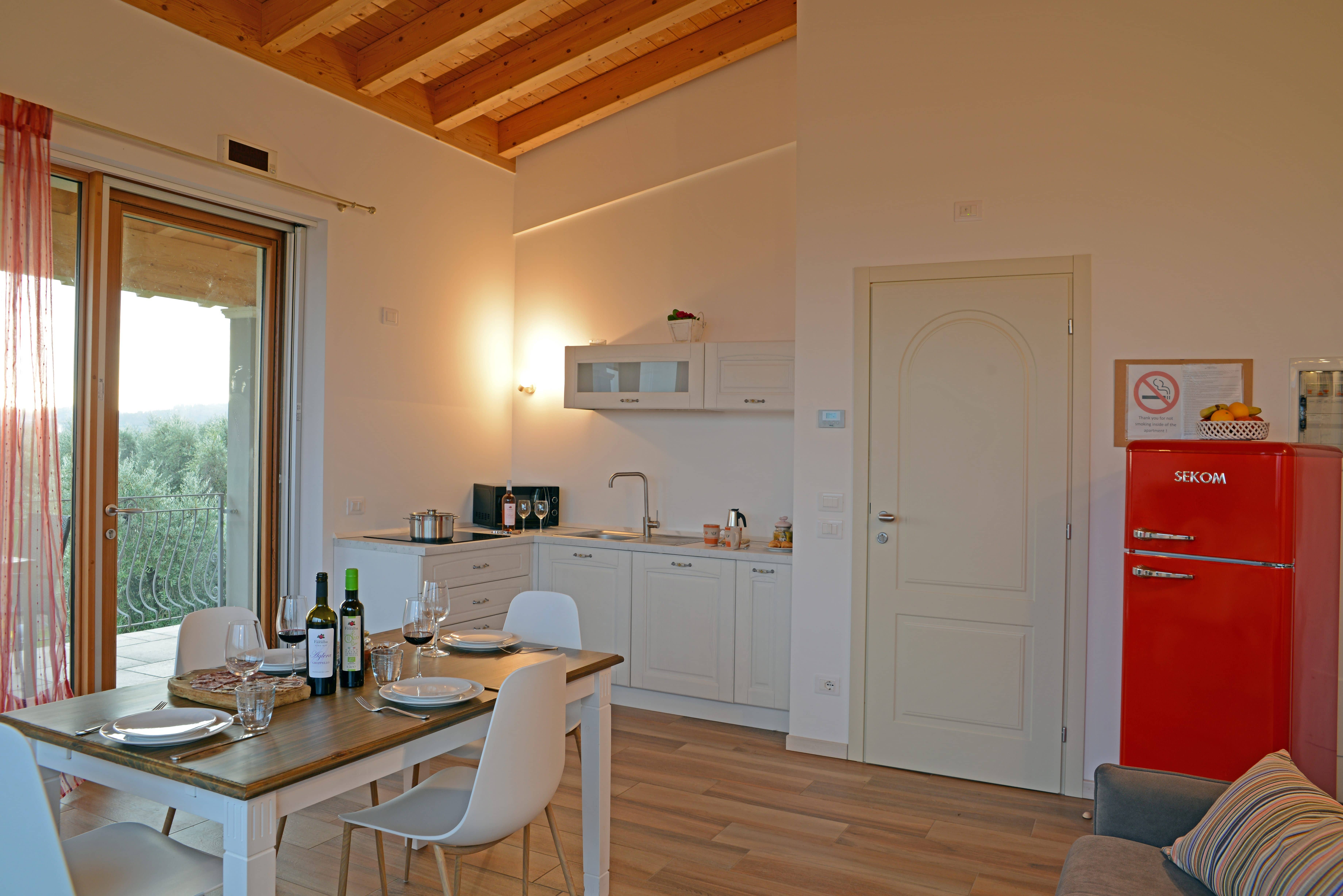Zwei-zimmer ferienwohnungen Monte Baldo | Agriturismo Fioralba Gardasee